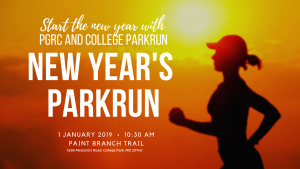 New Years Parkrun @ Paint Branch Trail
